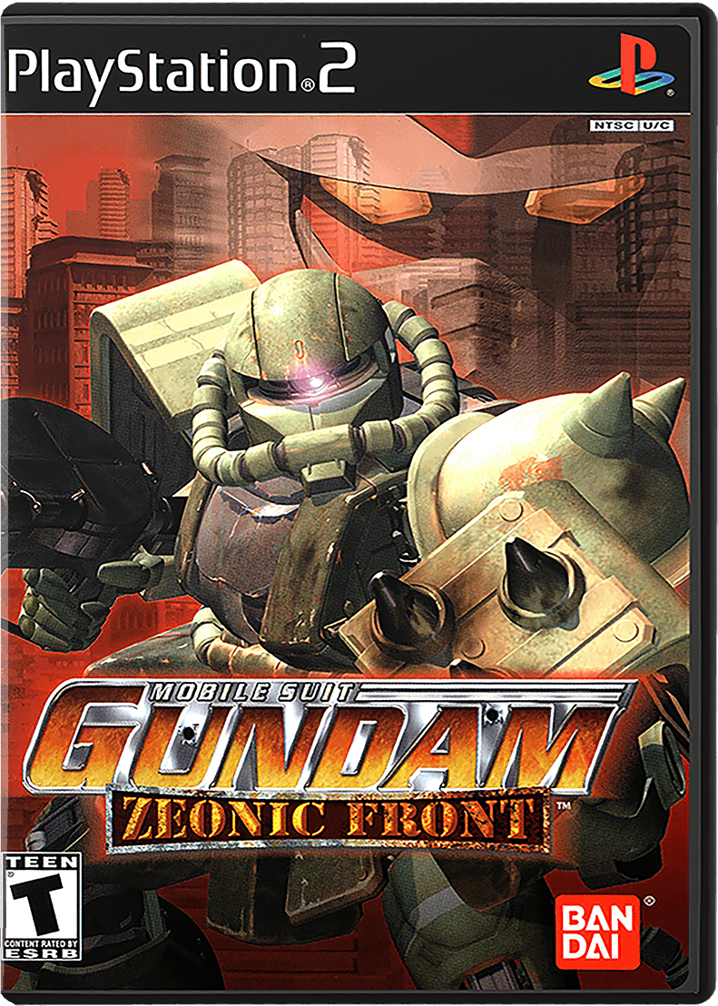 Mobile Suit Gundam Zeonic Front box art for Playstation 2